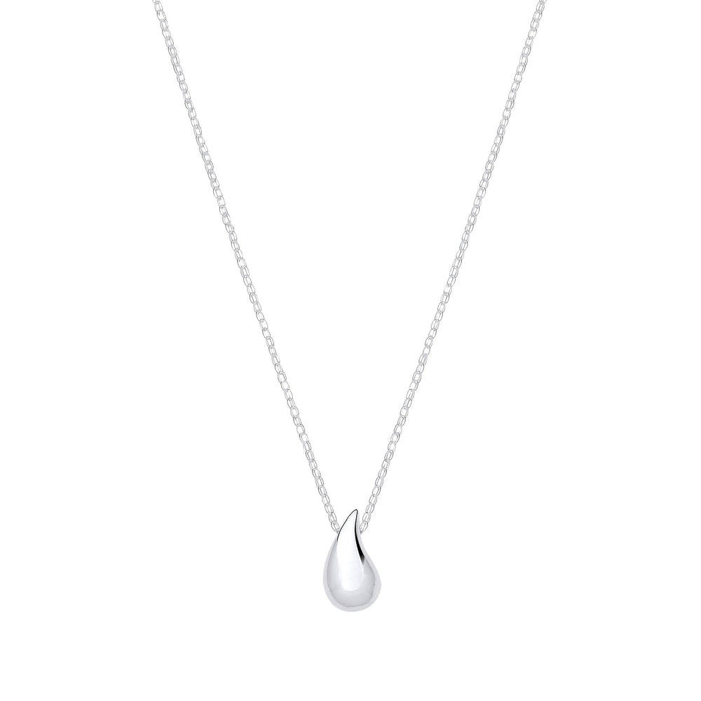 Silver Teardrop 16"