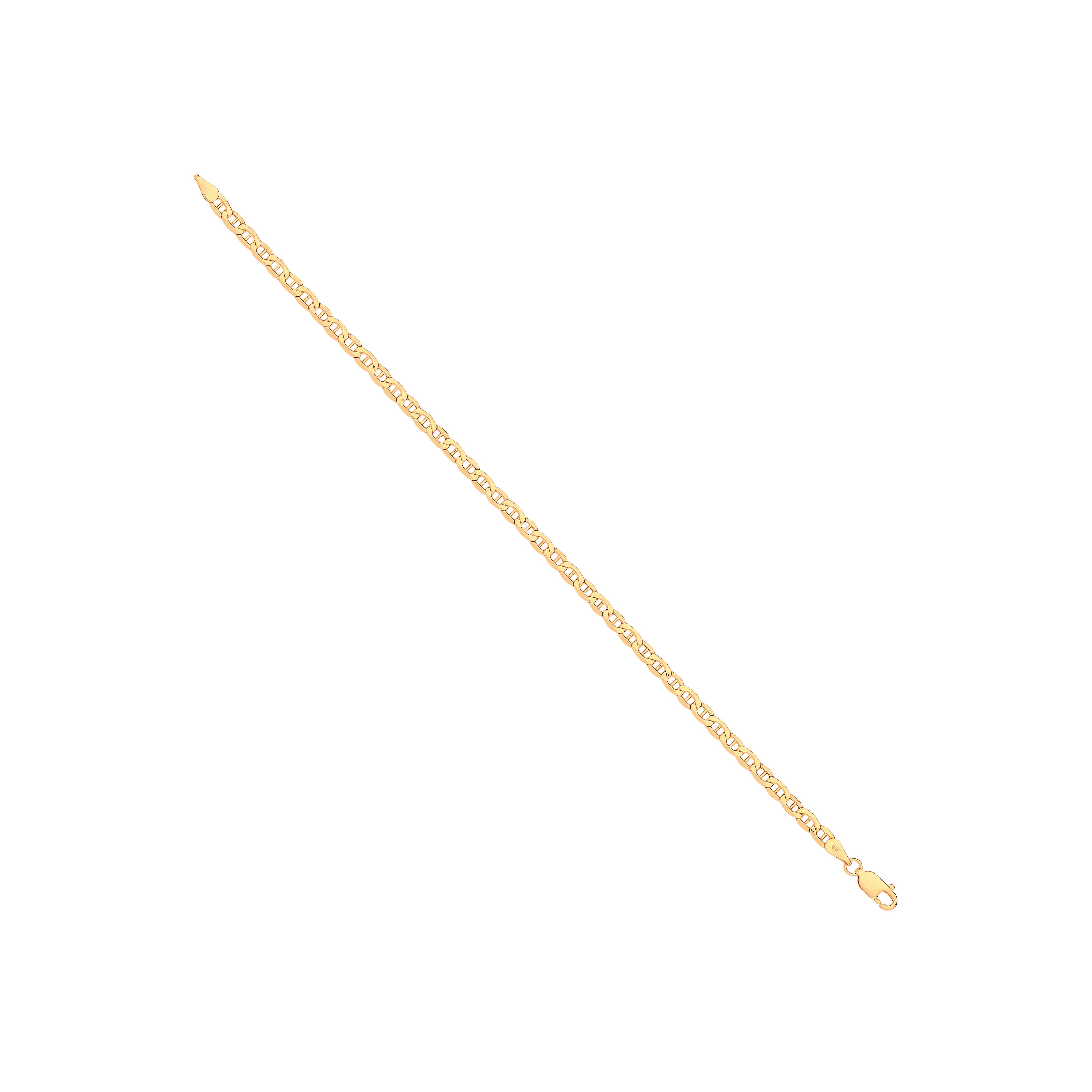 14ct Yellow Gold Flat Anchor 3.5mm Chain