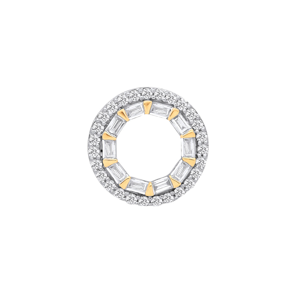 18ct Yellow Gold 0.35ctw Pendant