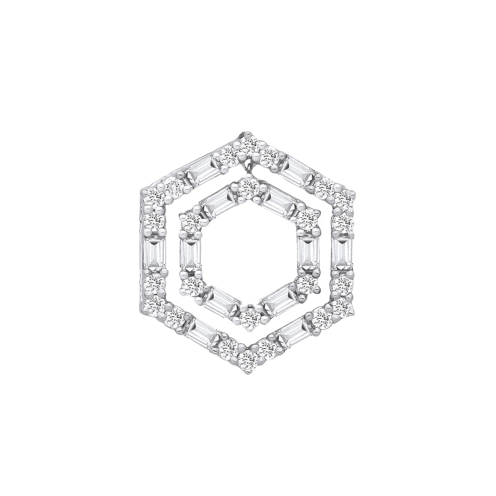 18ct White Gold 0.56ctw Pendant