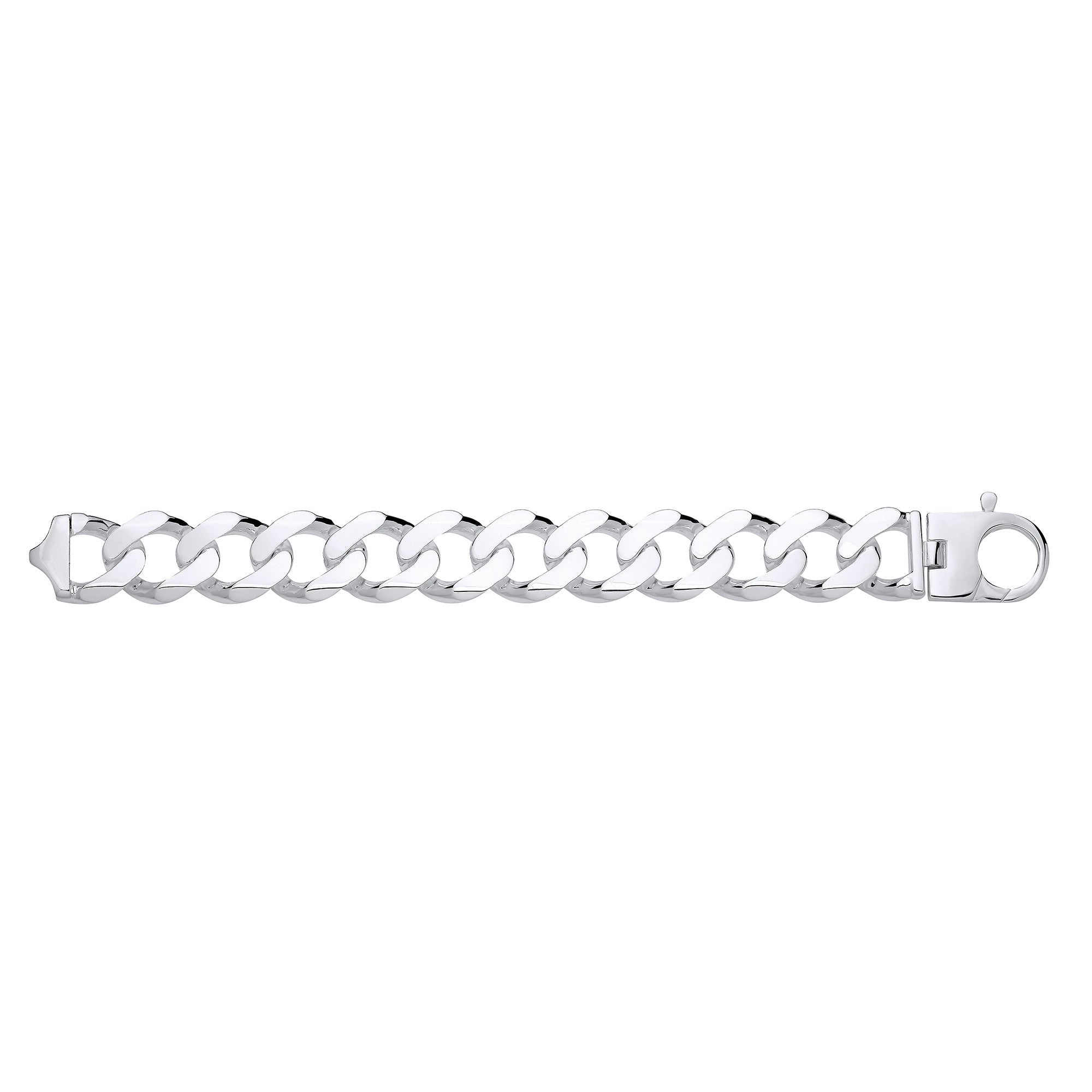 Silver 24mm Curb Chain