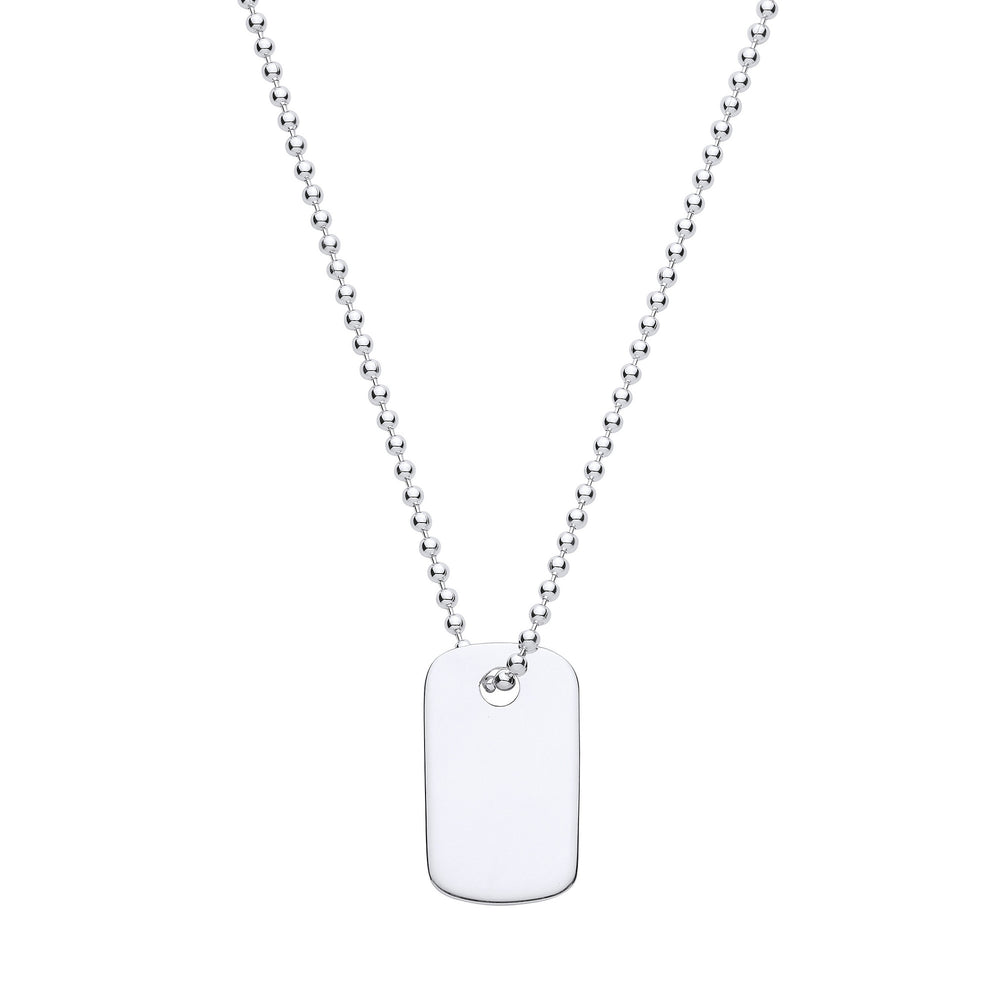 Silver Dog Tag