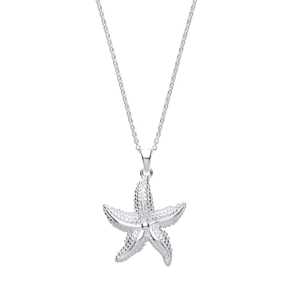 Starfish Silver Necklace
