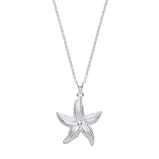Starfish Silver Necklace