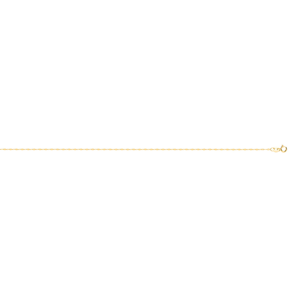 Yellow Gold Mirror Link Chain