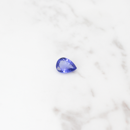 Tanzanite 2.5CT Pear D Loose Gemstone - Imperial Time UK Ltd Kensington London - View 1
