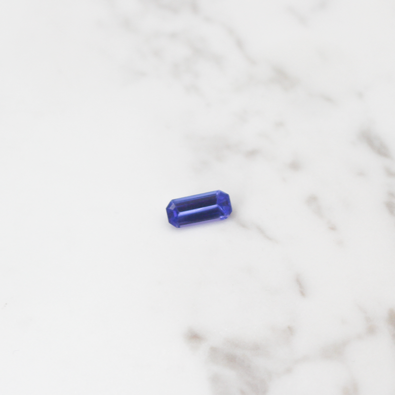 Tanzanite Small 1.5CT - Rectangle Cut