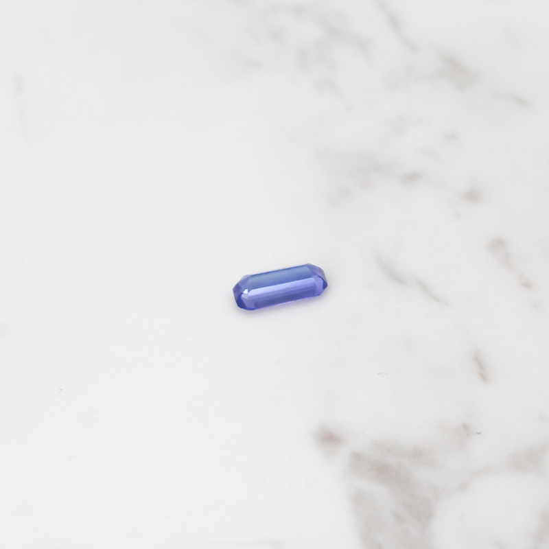 Tanzanite Small 1.5CT - Rectangle Cut