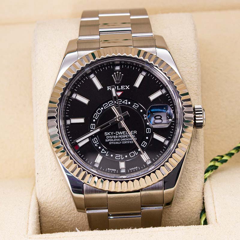 Rolex Sky-Dweller 326934 Black Dial Oyster Bracelet 2023