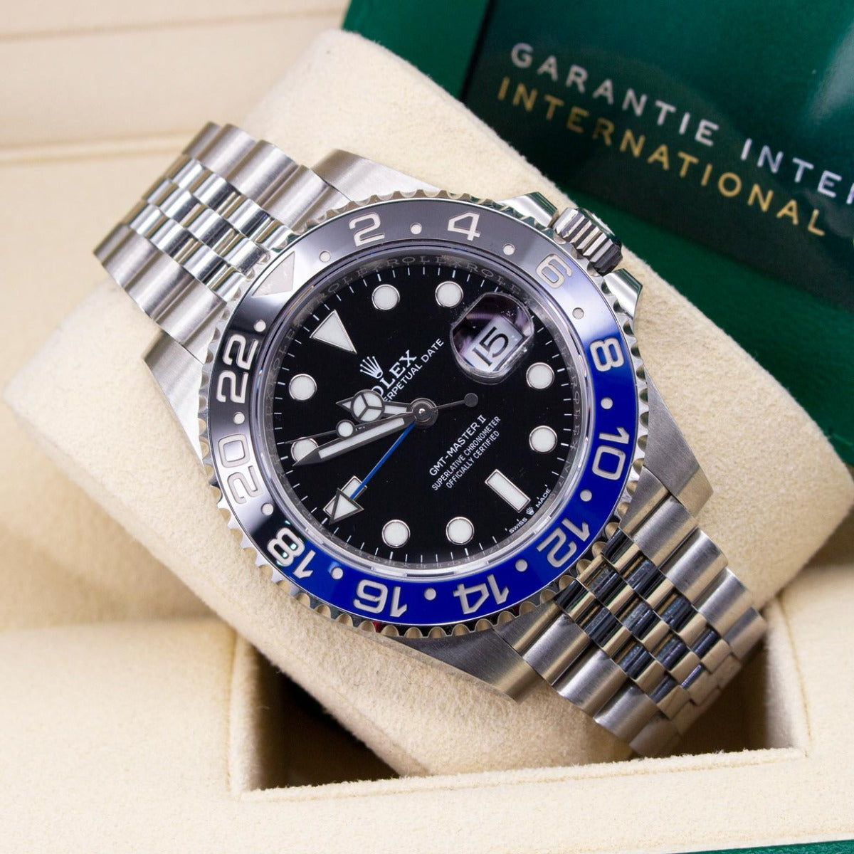 Rolex GMT-Master II 126710BLNR Batgirl Jubilee Strap - 2020
