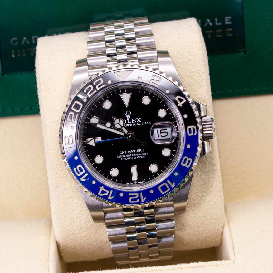 Rolex GMT-Master II 126710BLNR Batgirl Jubilee Strap - 2020