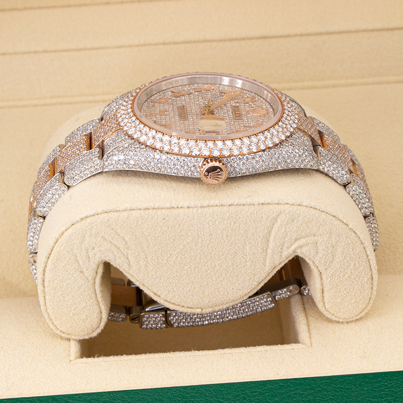 Rolex Datejust 41 126301 Bussdown Diamond Arabic Dial 2022