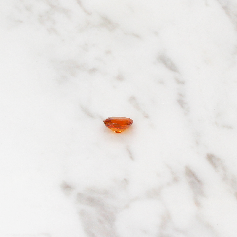 Orange Sapphire - 2.5CT - Radient Cut