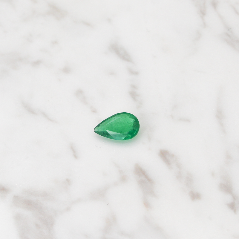 Emerald 1.5CT Pear D Loose Gemstone - Imperial Time UK Ltd Kensington London - View 1