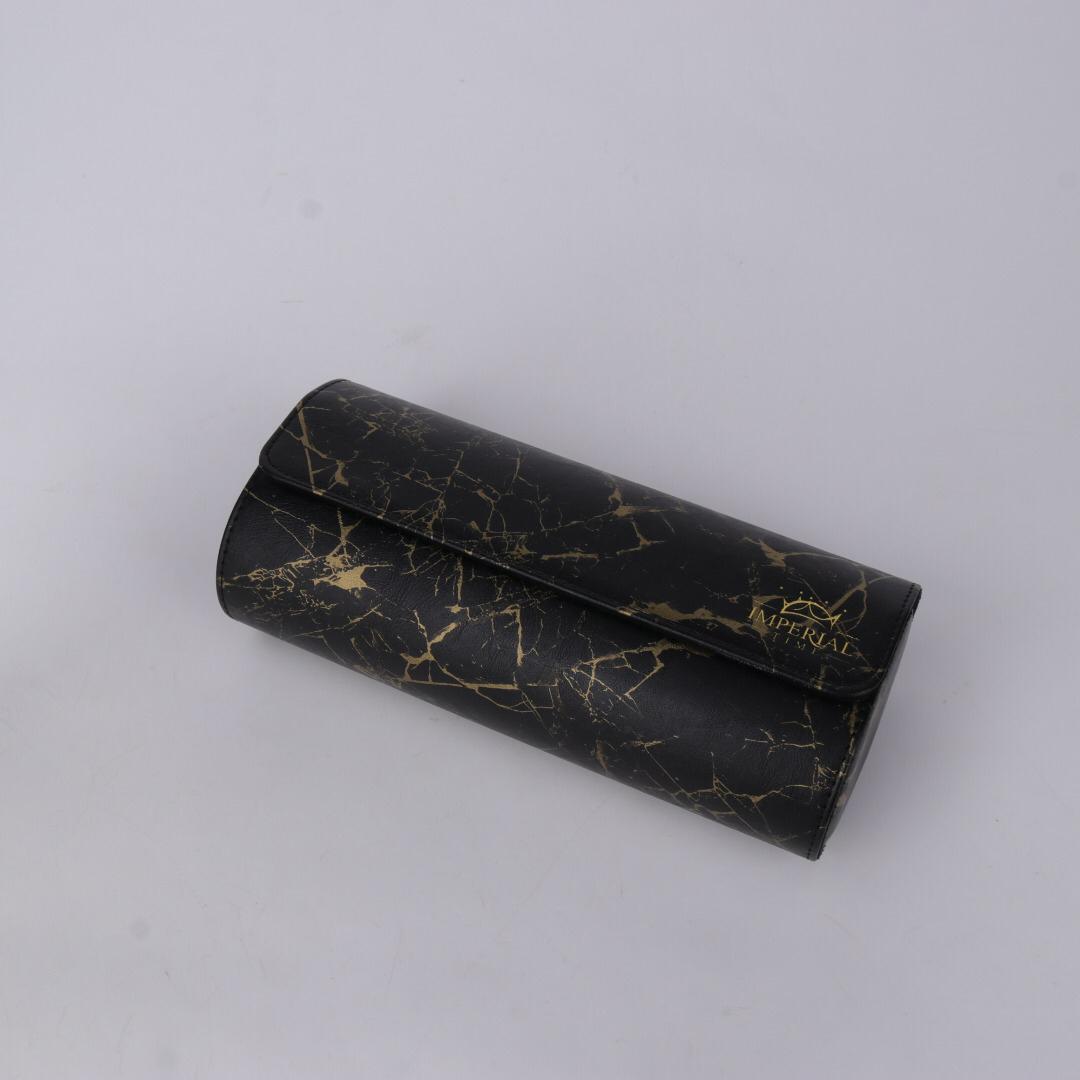 3 Watch Roll Travel Storage Case Portable Jewellery Organiser