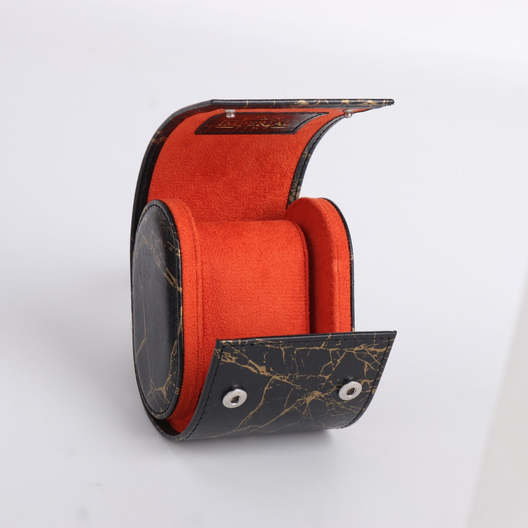 2 Watch Roll Travel Storage Case Portable Jewellery Organiser