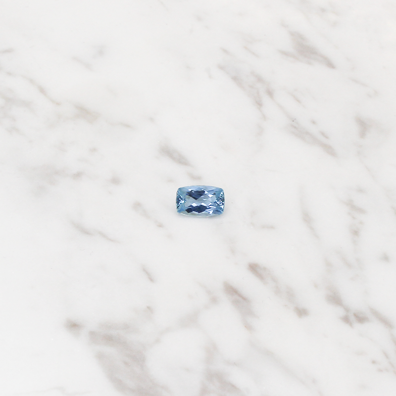 2CT Aquamarine - Cushion Cut