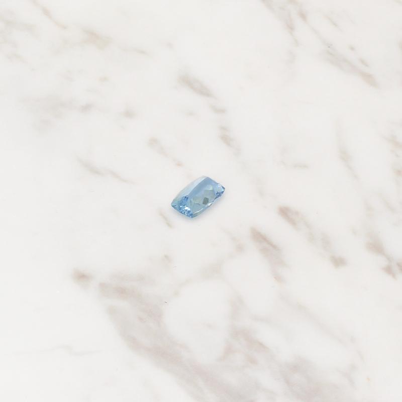 2CT Aquamarine - Cushion Cut