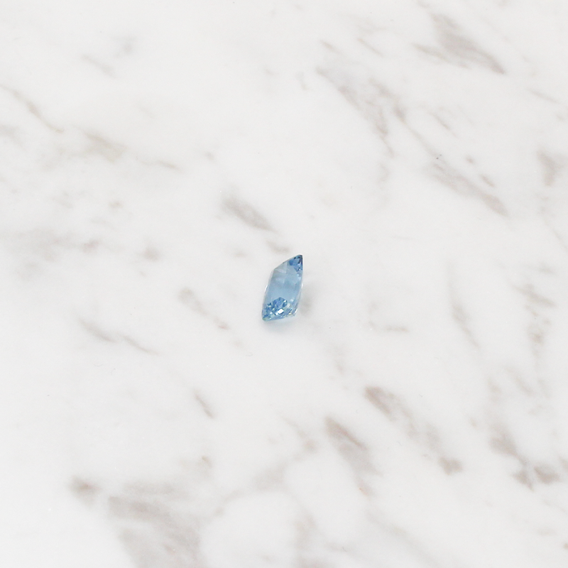 2CT Aquamarine - Cushion Cut