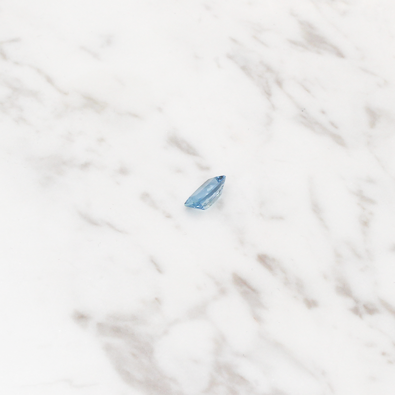 2CT Aquamarine - Cushion Cut