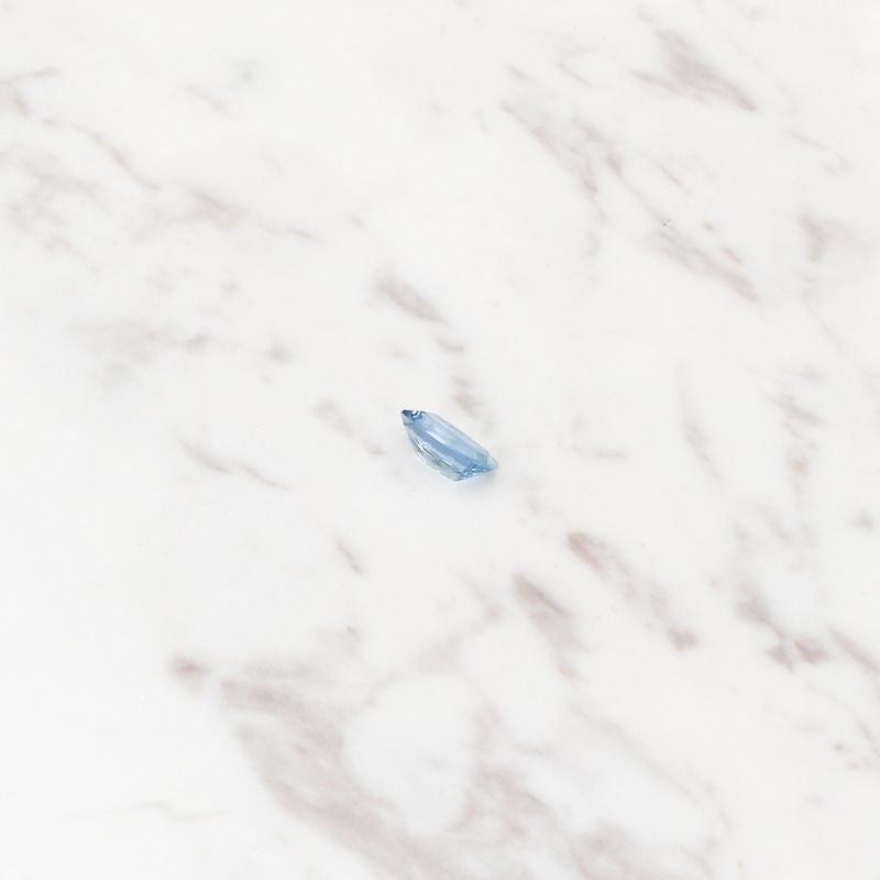 2CT Aquamarine - Cushion Cut