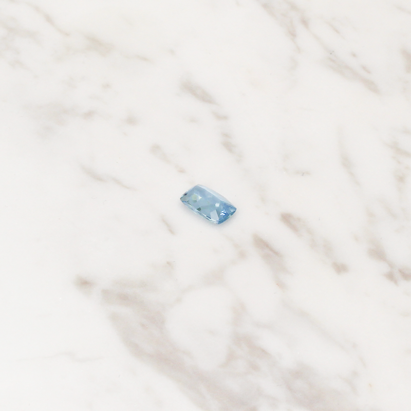 2CT Aquamarine - Cushion Cut