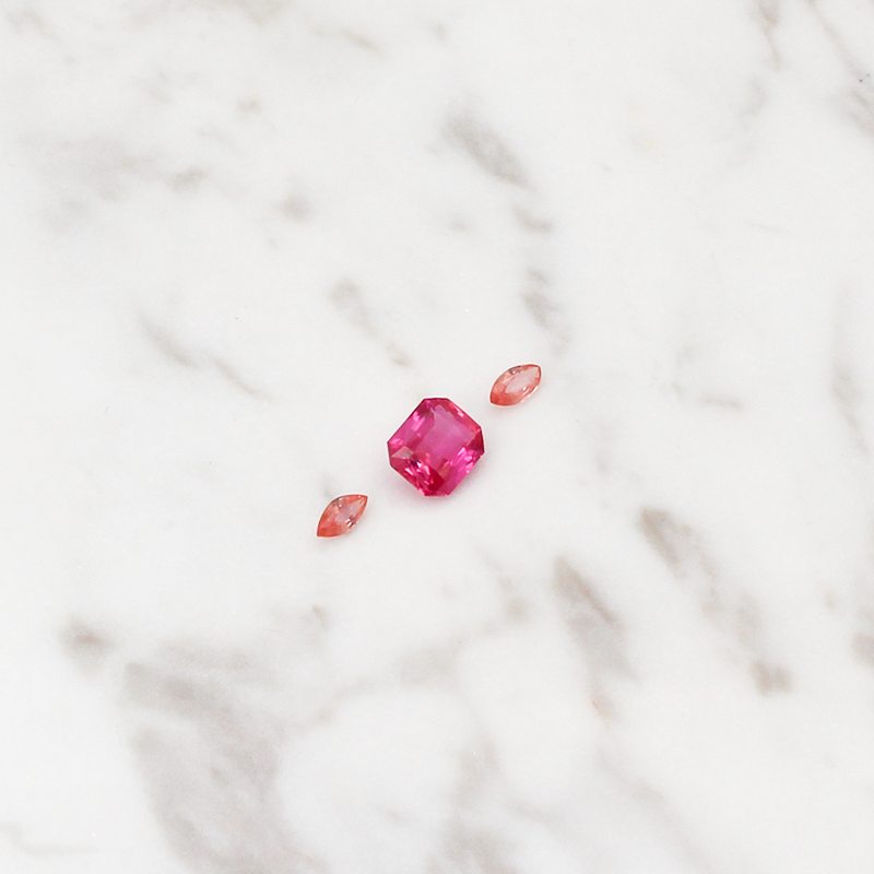 Pink Sapphire 1.5CT - Asher Cut