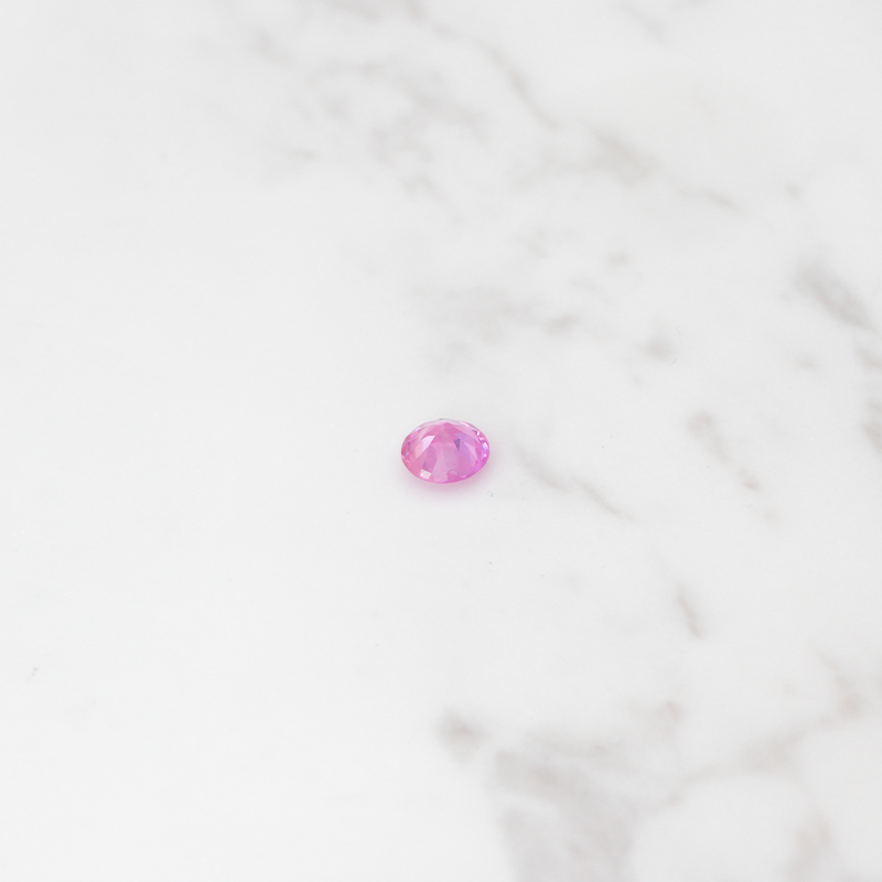 Pink Sapphire 1.5CT - Brilliant Cut
