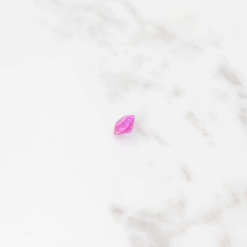 Pink Sapphire 1.5CT - Brilliant Cut