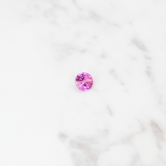 Pink Sapphire 1.5CT - Brilliant Cut