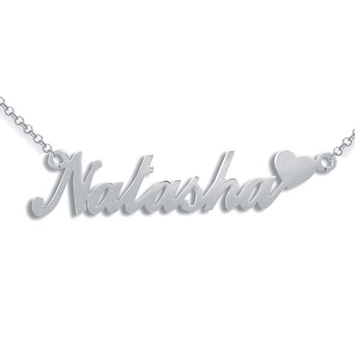 925 Sterling Silver Personalised Nameplate (SNP013) – product view