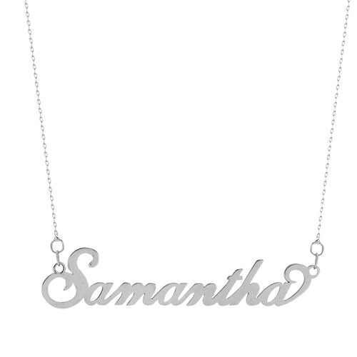 925 Silver Personalised Nameplate (SNP020) – product view