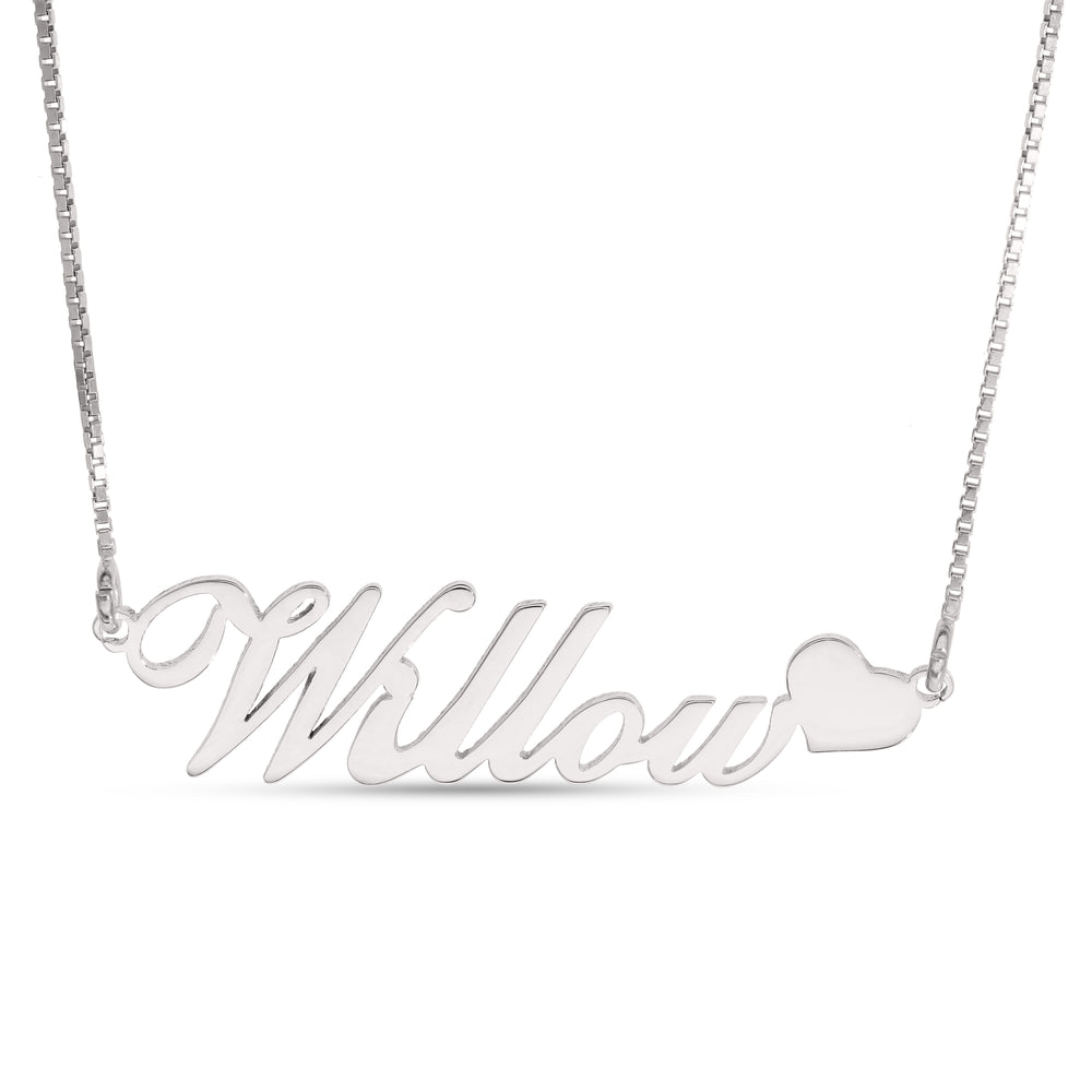 925 Silver Personalised Nameplate (SNP021) – product view