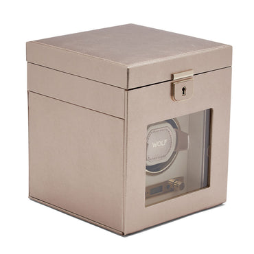Palermo Single Watch Winder with Storage 213716