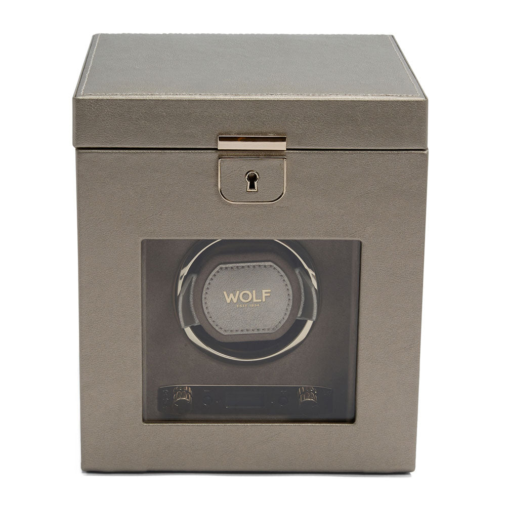 Palermo Single Watch Winder with Storage 213778