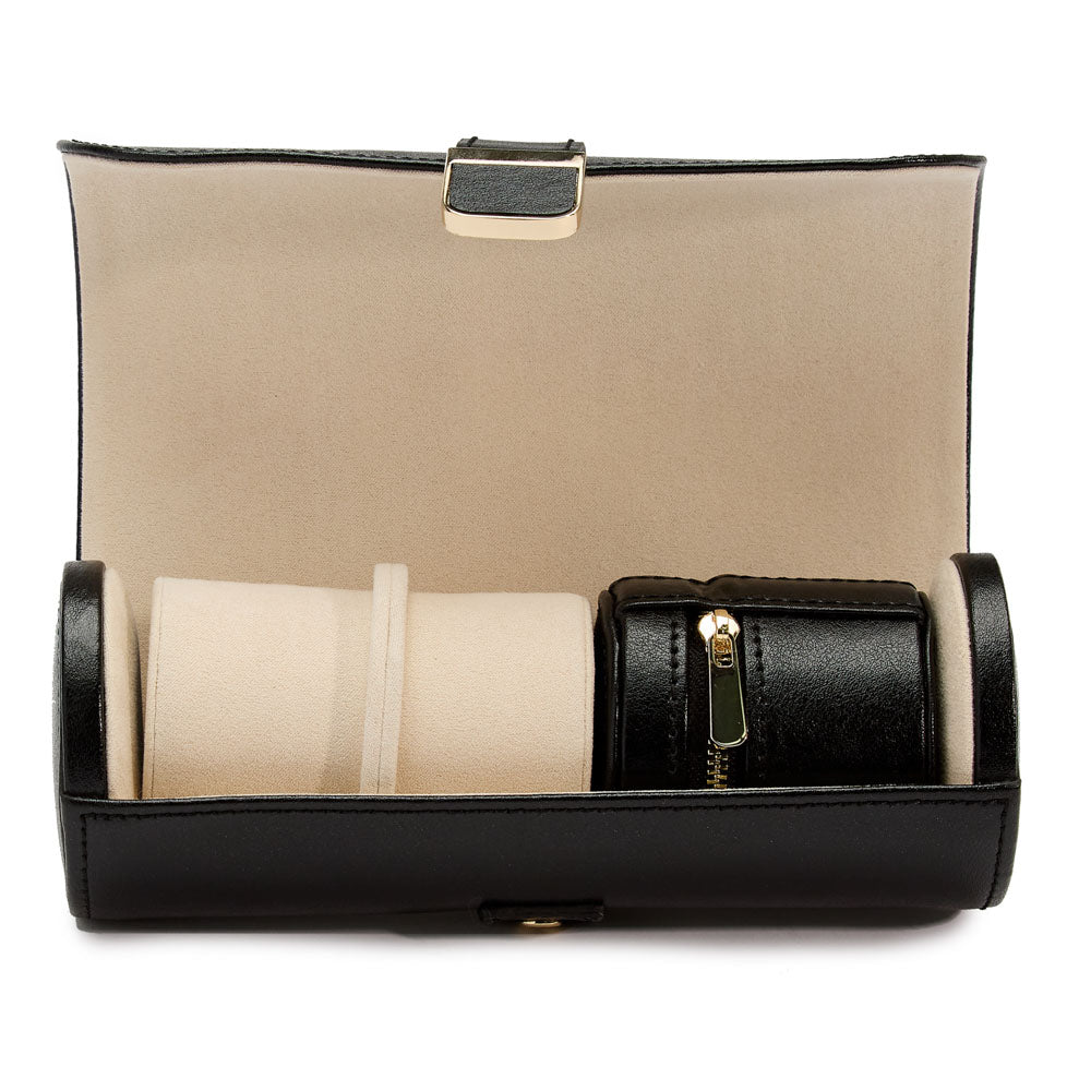 Palermo Double Watch Roll with Jewelry Pouch 213902