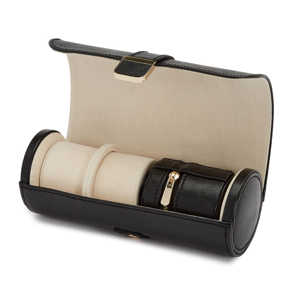 Palermo Double Watch Roll with Jewelry Pouch 213902