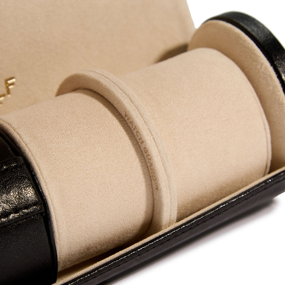 Palermo Double Watch Roll with Jewelry Pouch 213902