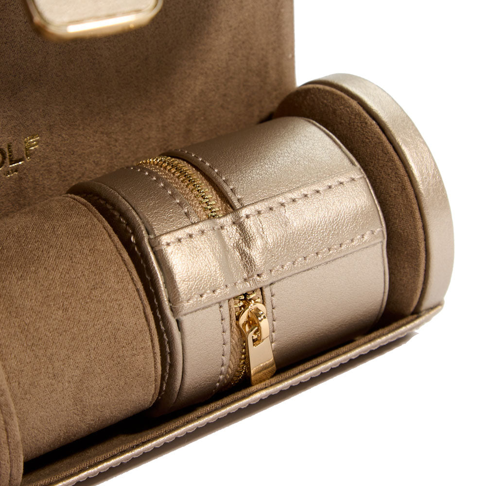 Palermo Double Watch Roll with Jewelry Pouch 213978