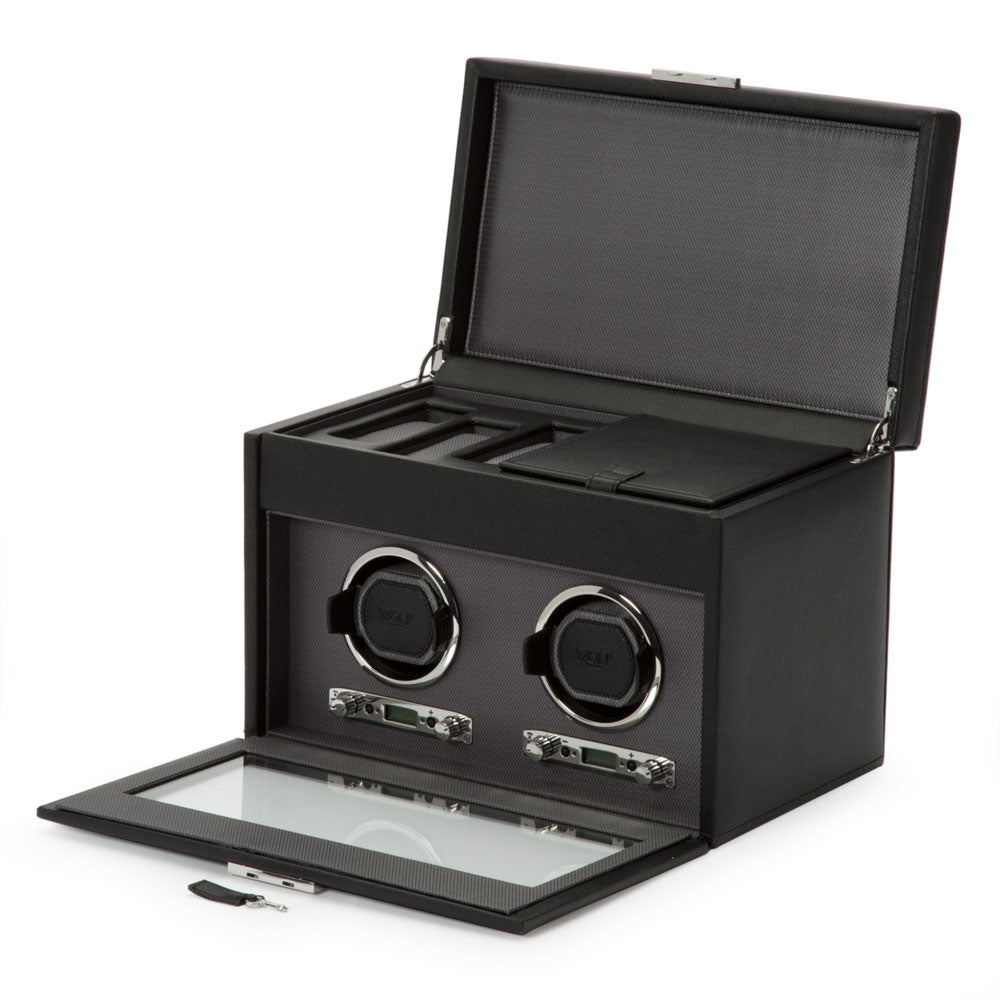 Viceroy Double Watch Winder with Storage 456202
