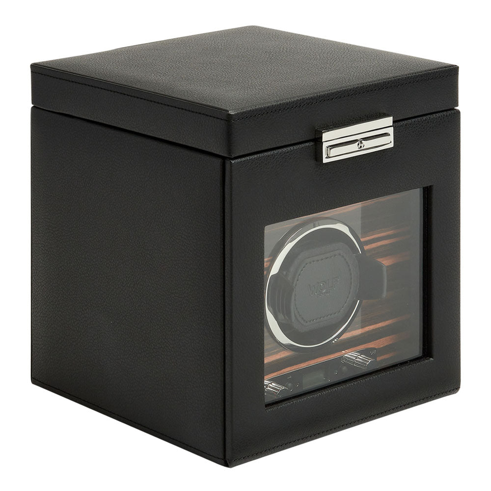Roadster Single Watch Winder with Storage 457156