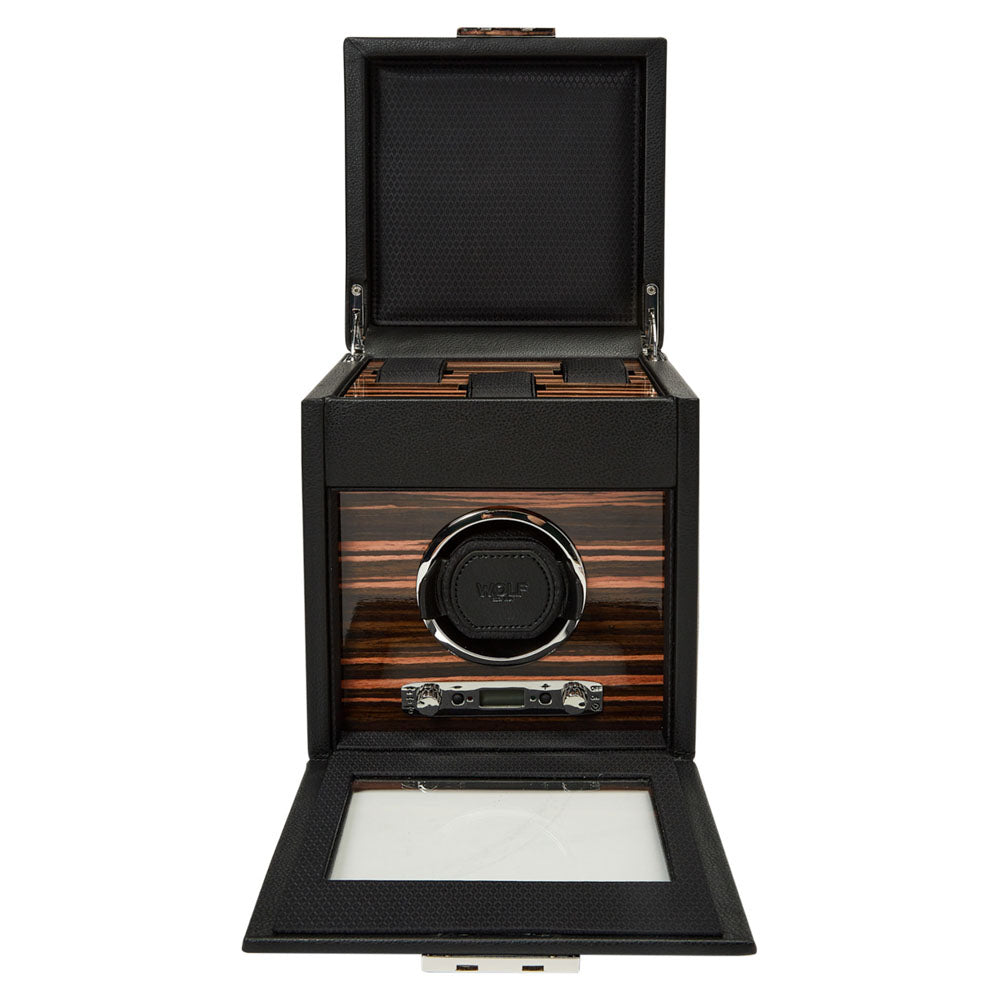Roadster Single Watch Winder with Storage 457156