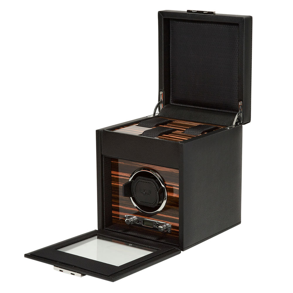 Roadster Single Watch Winder with Storage 457156
