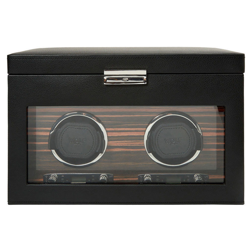 Roadster Double Watch Winder with Storage 457256
