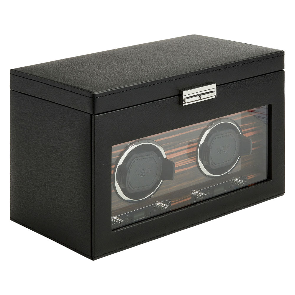 Roadster Double Watch Winder with Storage 457256
