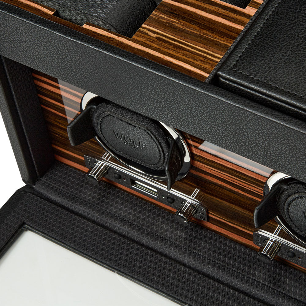 Roadster Double Watch Winder with Storage 457256
