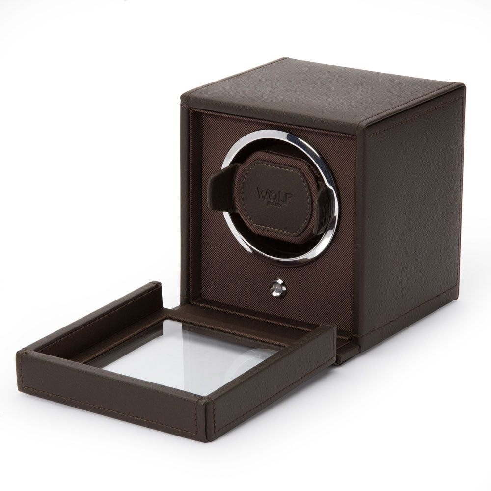 Cub Single Watch Winder with Cover 461106
