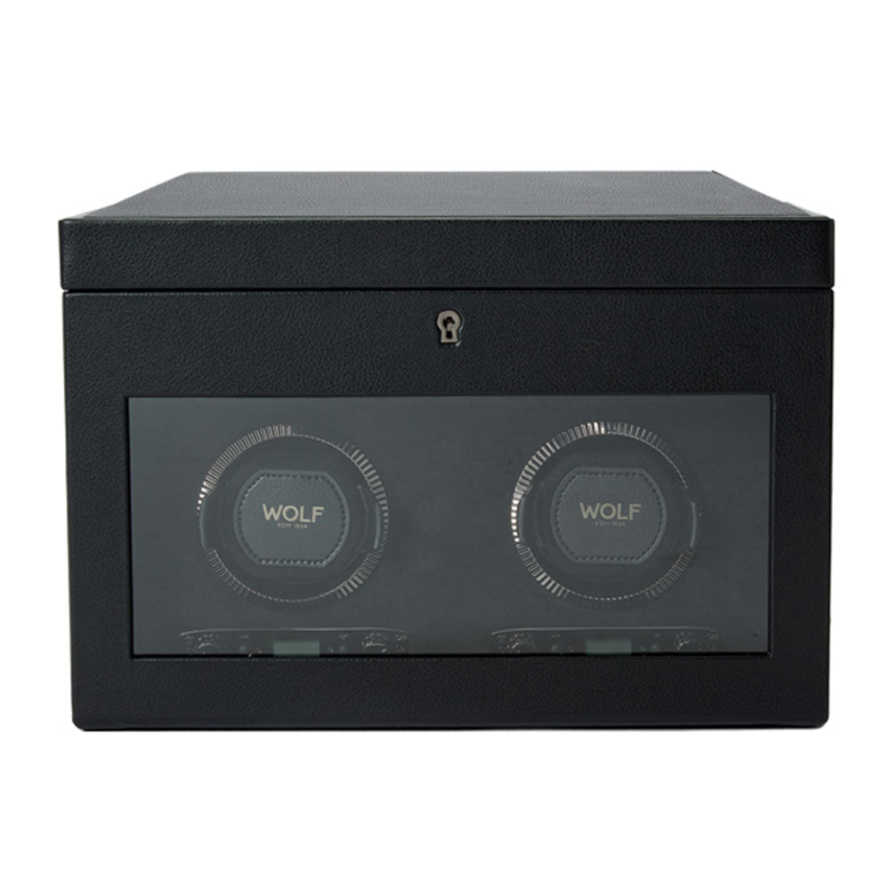 British Racing Double Watch Winder with Storage 792202