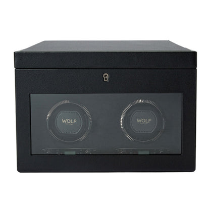 british-racing-double-watch-winder-with-storage-792202 - product image