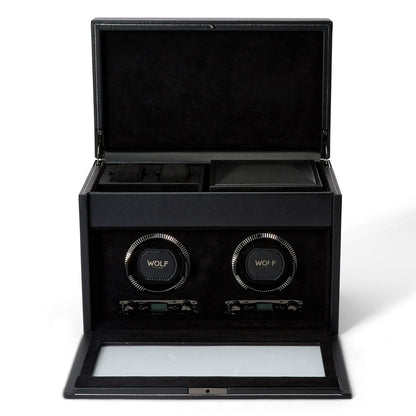 british-racing-double-watch-winder-with-storage-792202 - product image